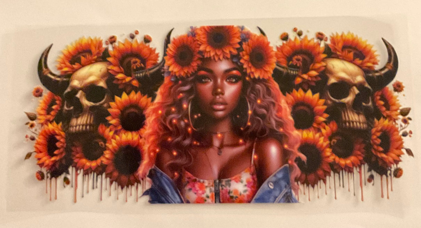 #194 sunflower magic girl