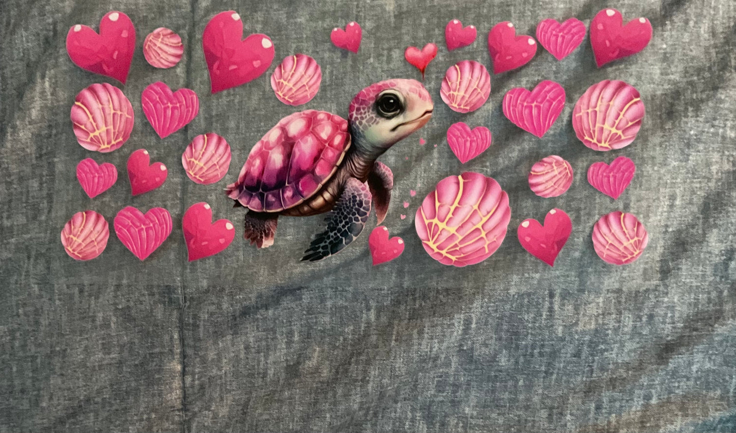 #147 Pink turtle