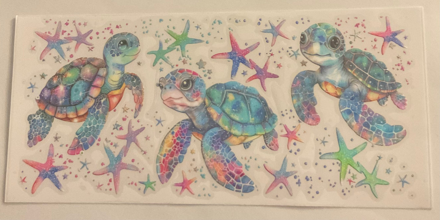 #327 iridescent turtle