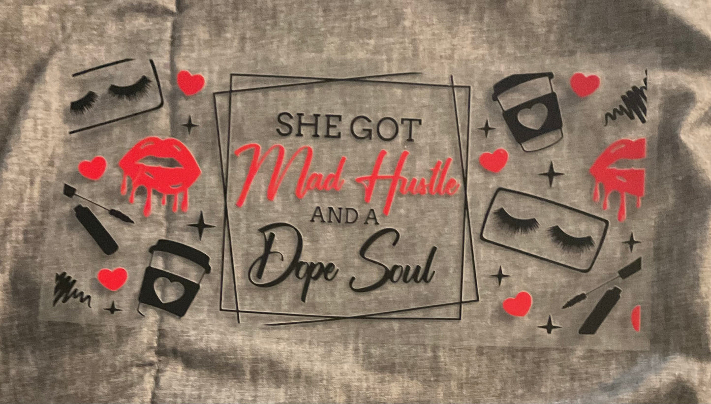 #197 She got mad hustle and a dope soul (lashes, lips, coffee, mascara)