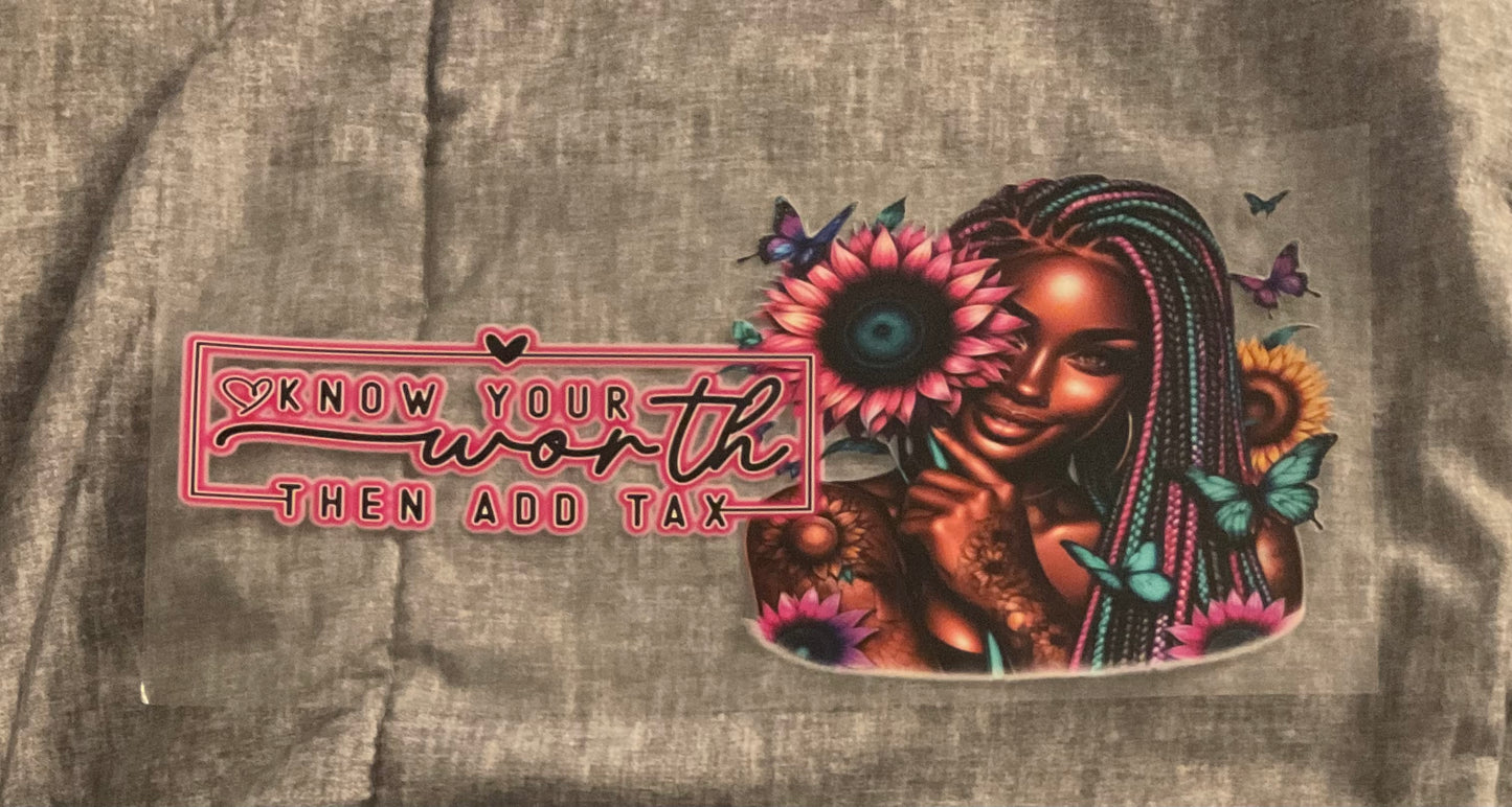 #195 Know your worth then add tax