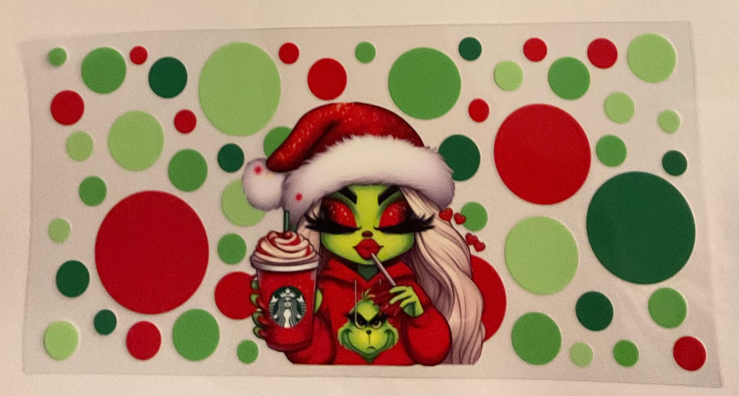 #306 Grinc- Girl coffee