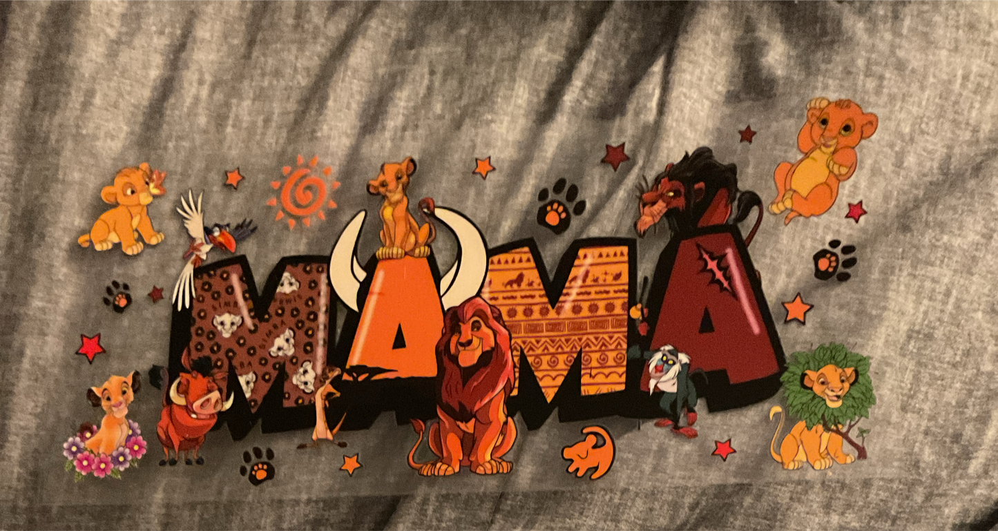 #173 Mama cartoon lion