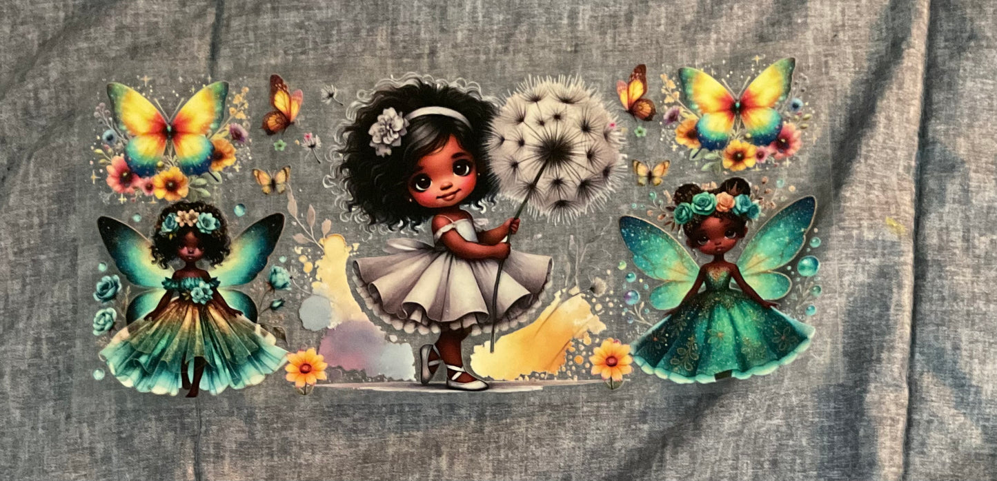 #89 Cute little fairies & little girl
