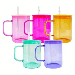 Glass Jelly Mugs (not snow globe cups)