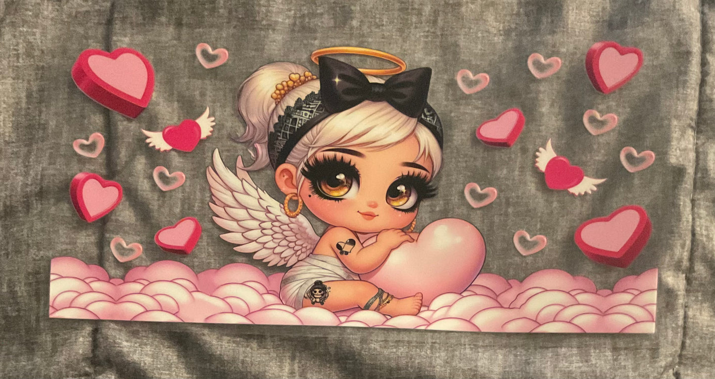 #201 Angel baby w/ tattoo