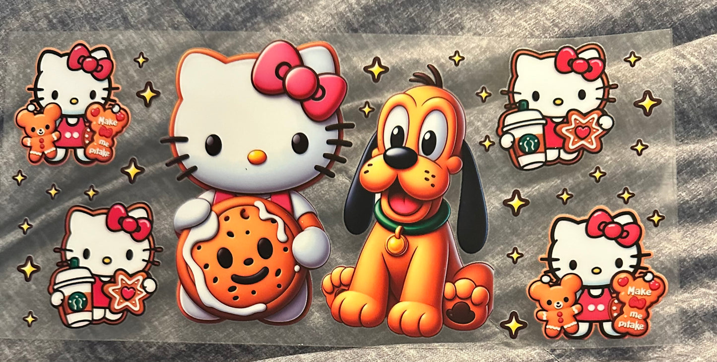 #4 Hello Kitty holiday - dog, coffee