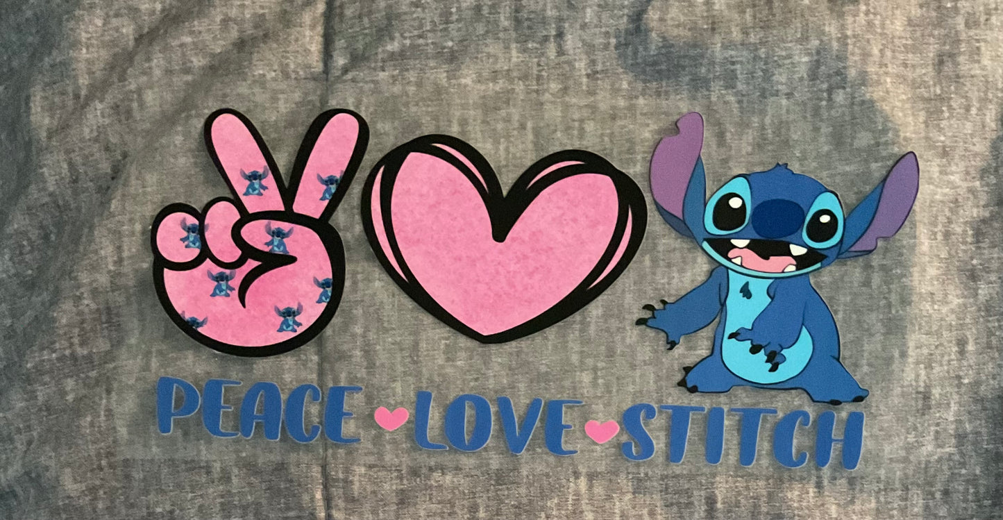 #78 Peace, Love, Cartoon Blue Alien