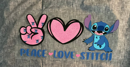 #78 Peace, Love, Cartoon Blue Alien