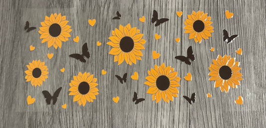 #370 Flowers & butterflies