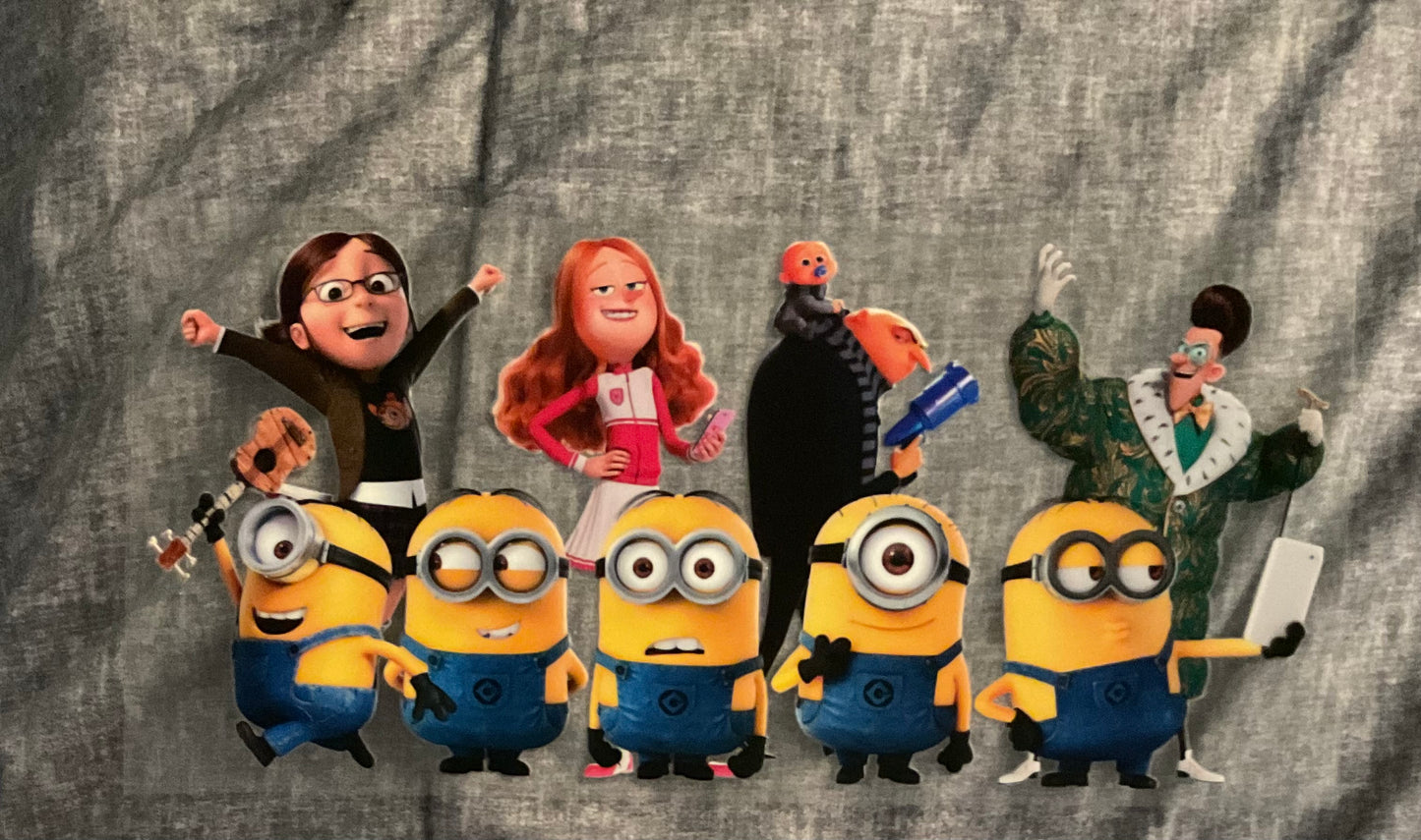#77 Yellow Cartoon henchmen characters