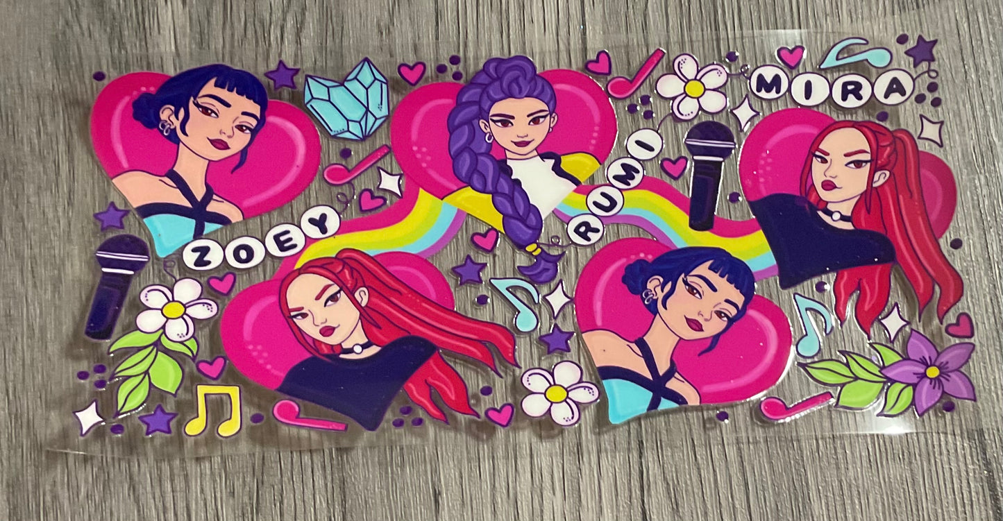 #121 Animated Girl Band