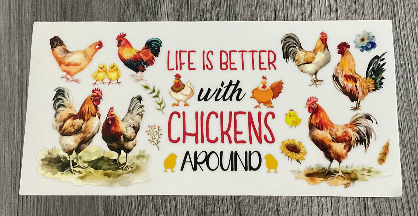 #426 Life is better with chickens around