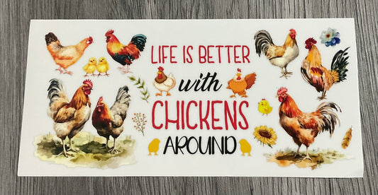 #426 Life is better with chickens around