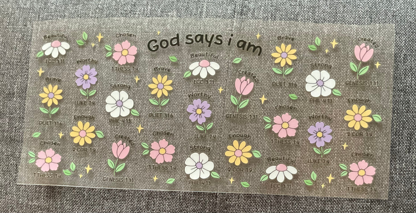 #482 God says I am beautiful, worthy, chosen, strong, enough, brave