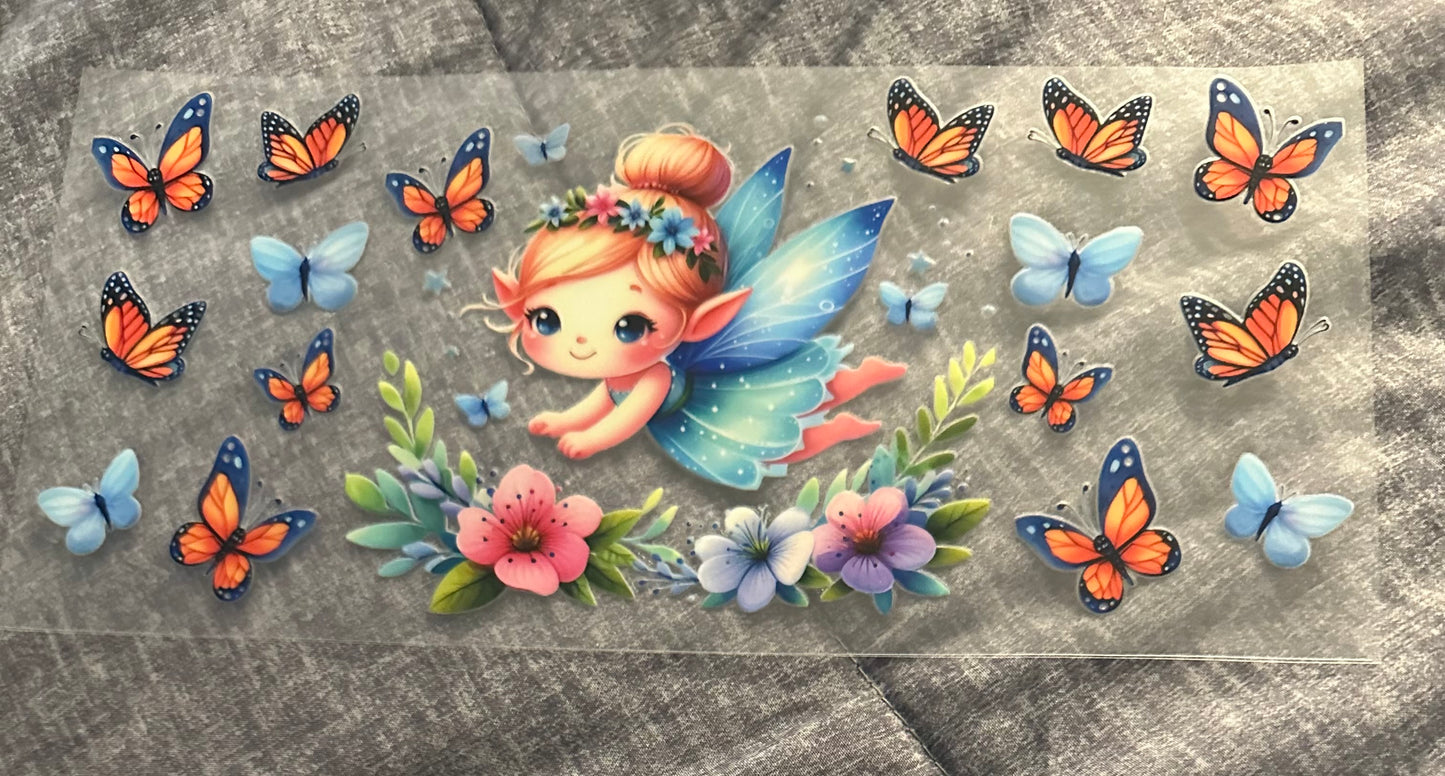 #33 Baby Fairy & butterfly